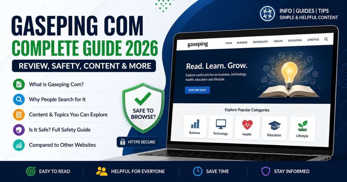 Gaseping Com Complete Guide 2026 website review banner